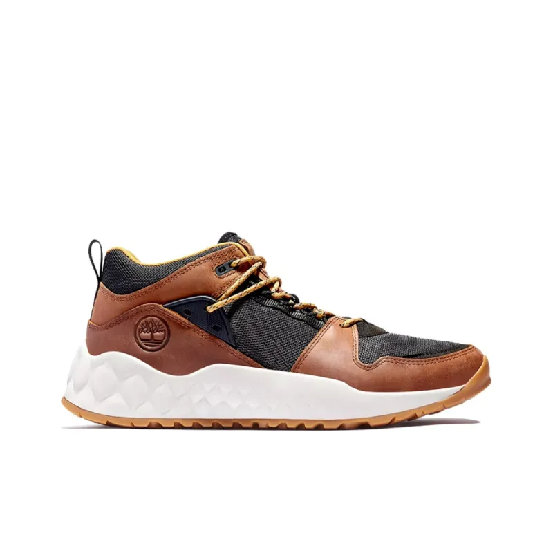 Timberland Solar Wave Running Shoes Men Mid-Top Black/Brown-1