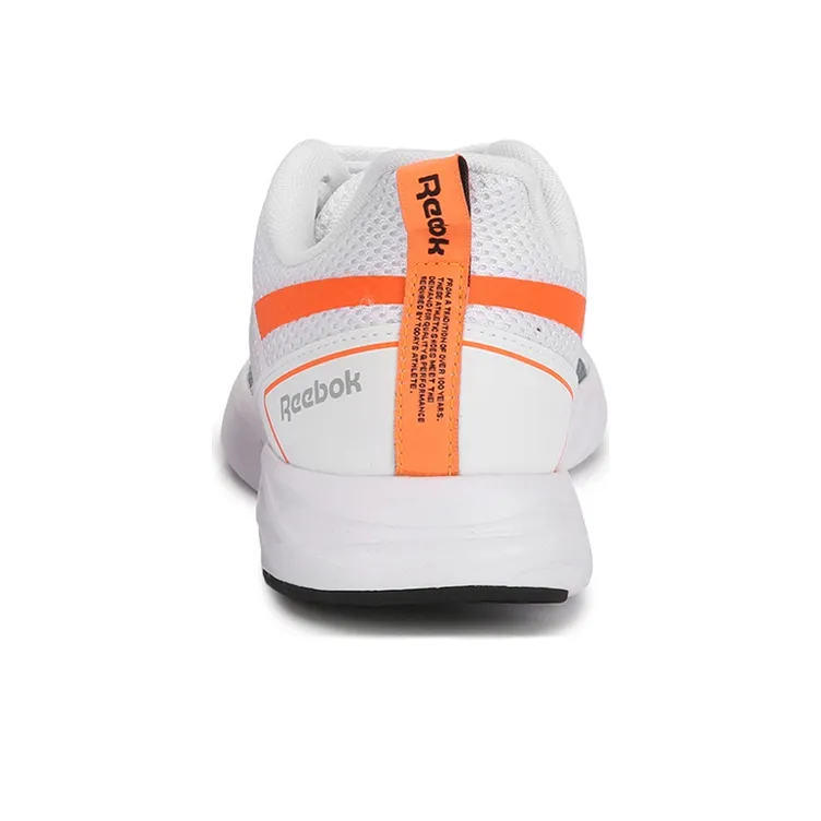 Reebok Tesla 1.0 Cushioning Anti-Slip And Wear-Resistant Low-Top Running Shoes Men's White-4