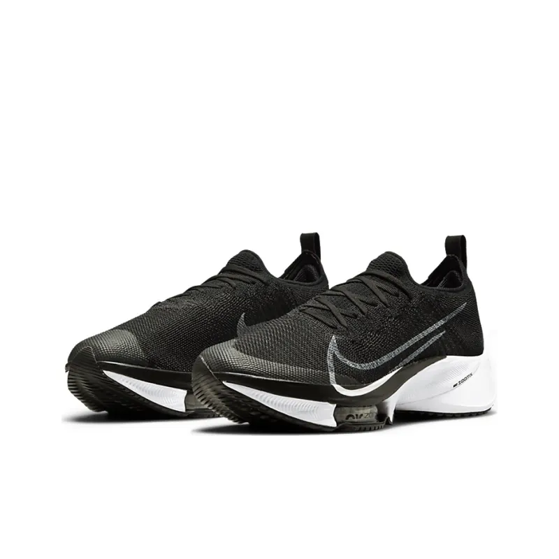 Nike Air Zoom Tempo Next% Flyknit Black White Anthracite-2