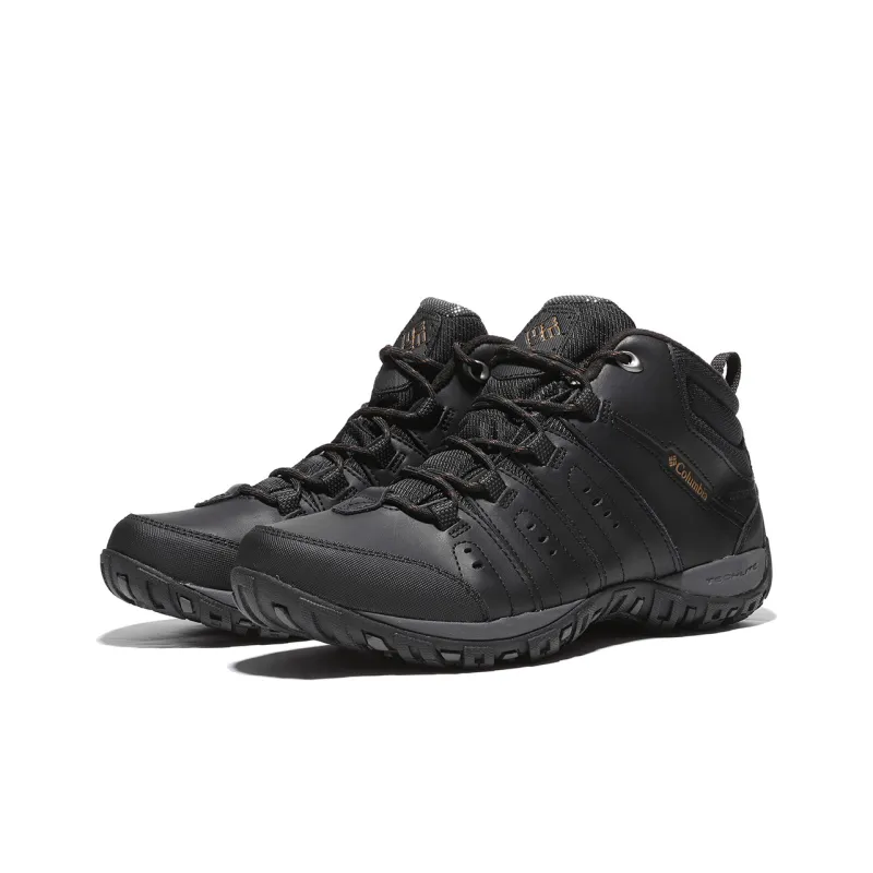 Columbia Hiking / Trekking Shoes Men Mid Top Black-1