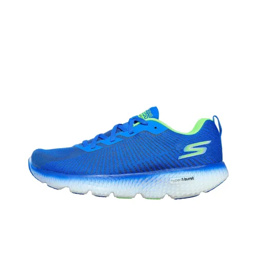 Skechers GO Run Max Running Shoes Men Low-Top Blue