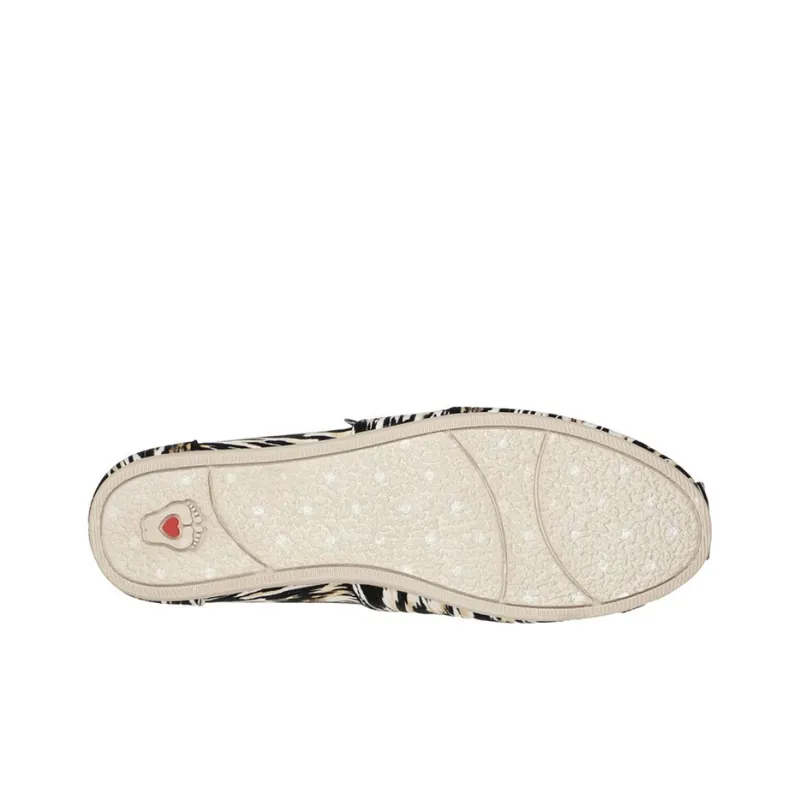 Skechers Bobs Casual Shoes Women's Low-Top Zebra Print-4