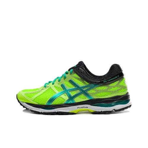 Asics Gel-Cumulus 17 Running Shoes Men Low-Top Neon Green