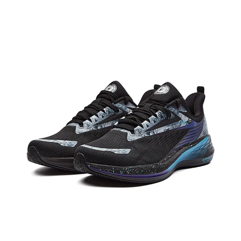 361° Cushioning Slip Resistant Low Top Running Shoes Men's Fantasy Purple-3
