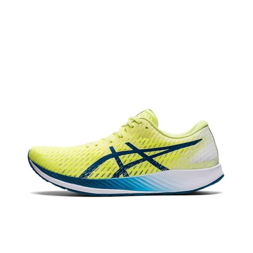 Asics Hyper Speed 1 Running Shoes Men Low-Top Neon Yellow/Blue