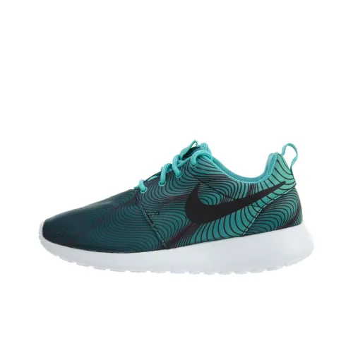 Nike Roshe One Running Shoes Men Low-Top Black/Blue