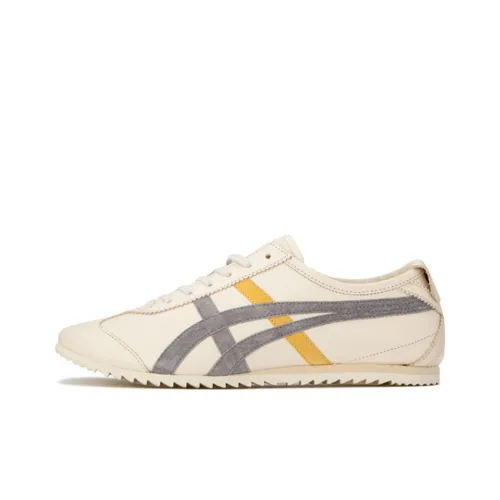 Onitsuka Tiger MEXICO 66 Running Shoes Women's Low-Top Cream/Gray