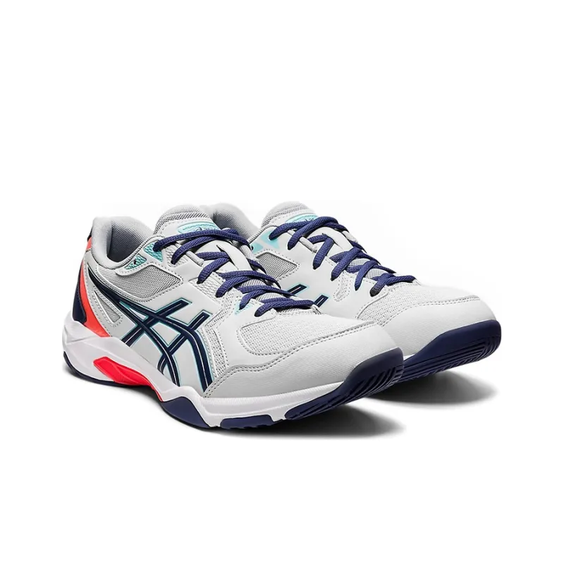 Asics Gel Rocket 10 'Glacier Grey Sunrise Red'-2