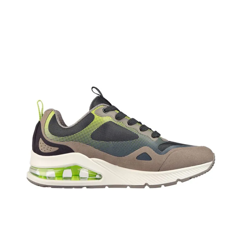 Skechers Uno 2 Low-Top Casual Shoes Men's Green Brown-1