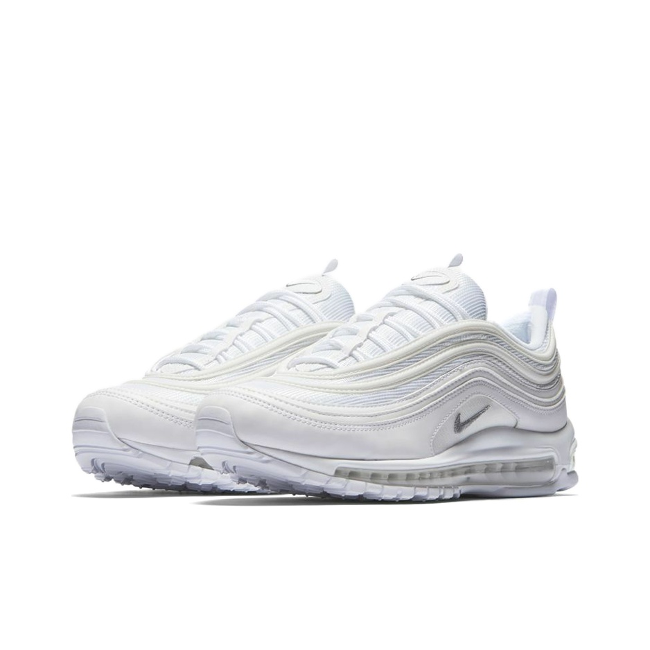 Nike Air Max 97 Triple White Wolf Grey POIZON