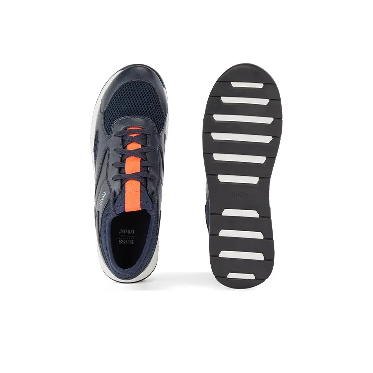 HUGO BOSS Low Top Sports Casual Shoes Men's Dark Blue-4