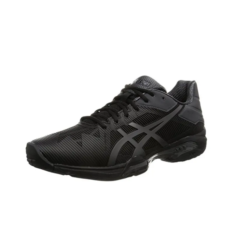 Asics Gel-Solution Speed 3 Oc Wear-Resistant Low-Top Running Shoes Men's Black-2