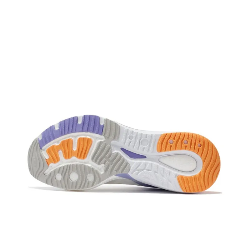 LiNing Furious Rider 6.0 Cushioning Anti Slip And Wear Resistant Support Reflective Low Top Running Shoes Women's White-5