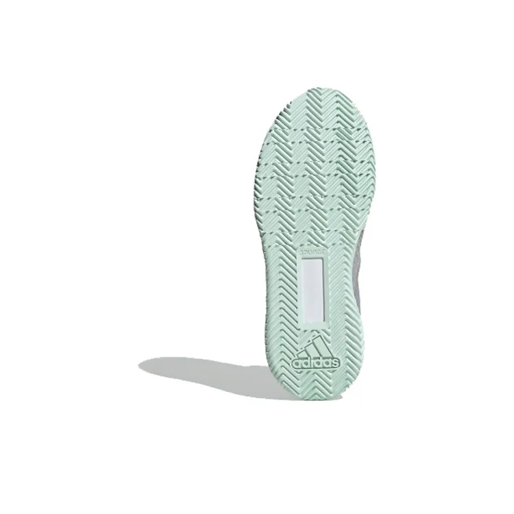 Adidas Stycon Laceless Hard Court Grey Two Dash Green-5