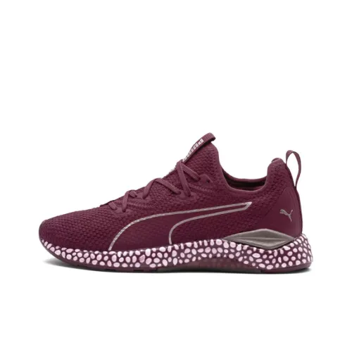 PUMA Hybrid Runner Running Shoes Women's Low-Top Burgundy