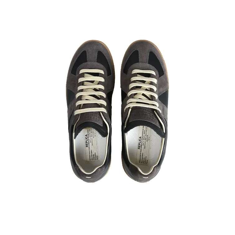 Maison Margiela Replica Low Top Stylish Skateboarding Shoes Women's Black-2