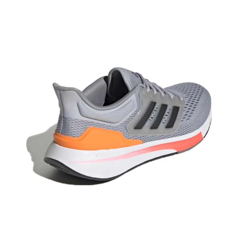 Adidas EQ21 Run Running Shoes Men Low-Top Gray/Orange-3