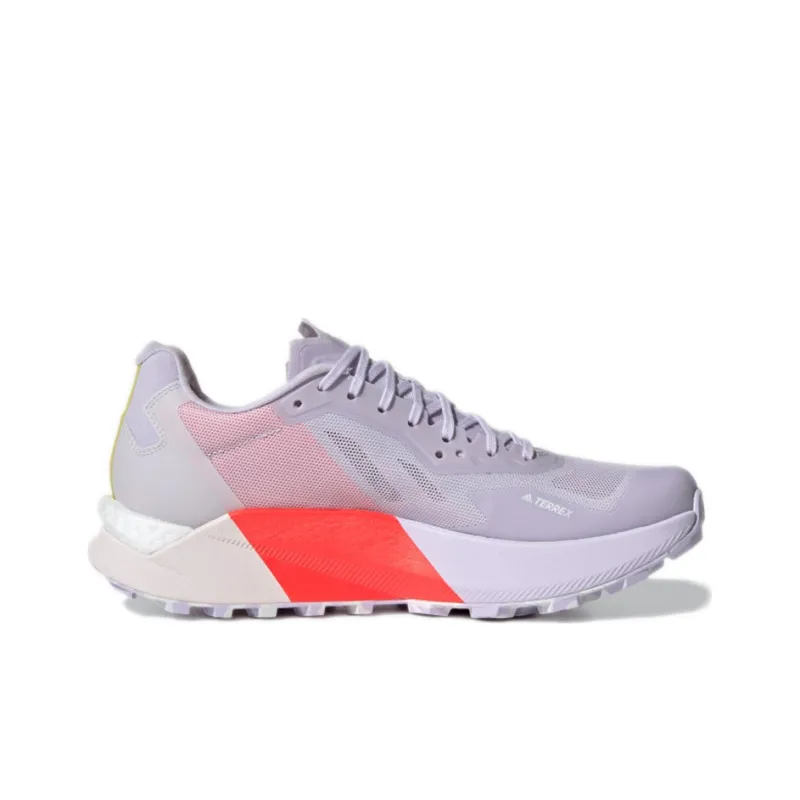 Adidas Terrex Agravic Ultra Trail 'Purple Tint Solar Red' Women's-1