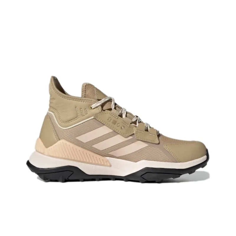 Adidas Terrex Hyperblue Mid Rain Rdy Beige Brown Women's-1