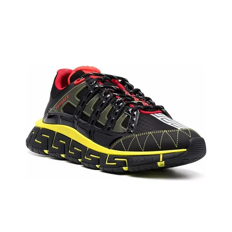 VERSACE Trigreca Black Red Yellow-2