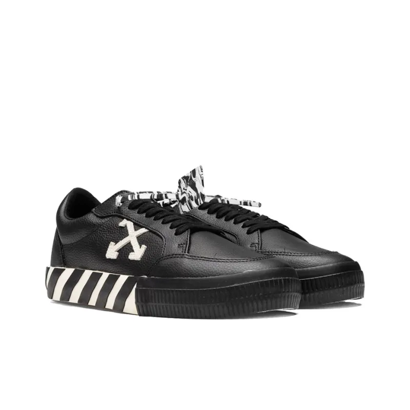 OFF WHITE Low Vulc Black White-4
