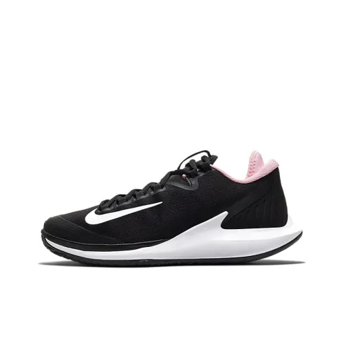 Nike Air Zoom Zero Tennis Shoes Women's Low-Top Black/Pink