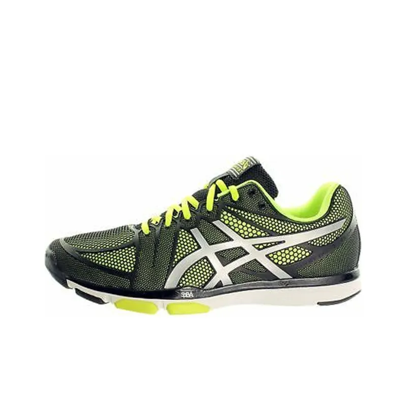 Asics Gel-Expert Tr Breathable And Wear-resistant Low-Top Running Shoes Men's Black Yellow-0