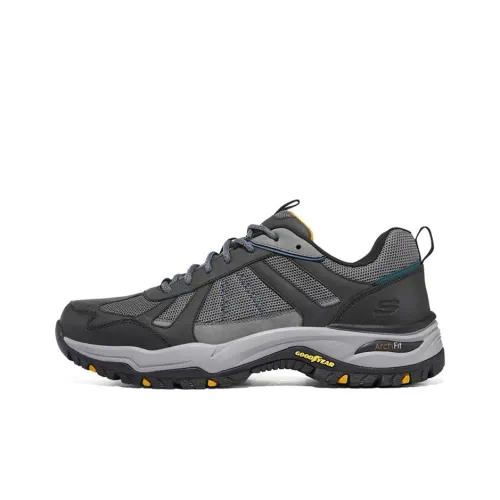 Skechers ARCH FIT DAWSON Hiking / Trekking Shoes Men Low-Top Black