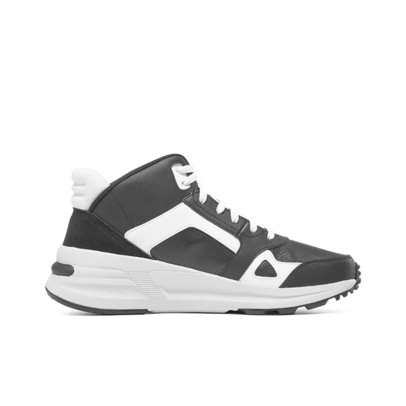 Skechers Global Jogger Anti Slip Wear Resistant Mid Top Casual Shoes Men's Black Blue-1