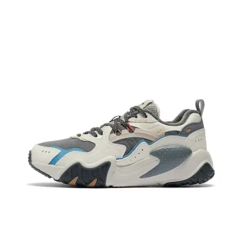 Disney x LiNing Cat Paw Lite Cushioning Anti Slip And Wear Resistant Low Top Athletic Shoes Iron Asphalt Gray