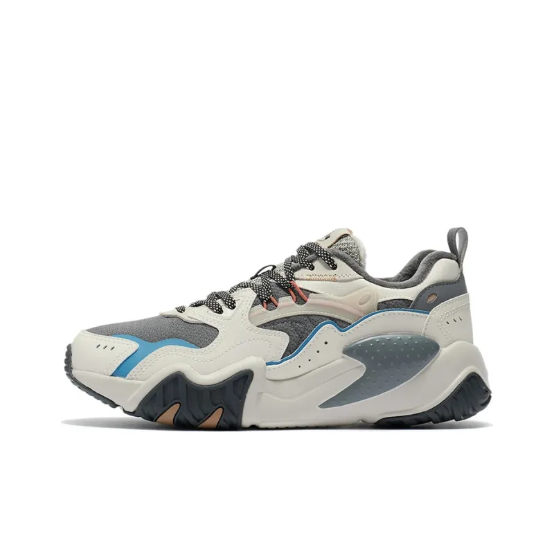 Disney x LiNing Cat Paw Lite Shock Absorbers Low Top Casual Shoes Men's Iron Asphalt Gray-0