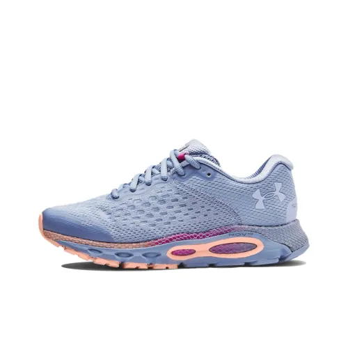 Under Armour Hovr Infinite 3 Running Shoes Women's Low-Top Washed Blue/Peach Pink