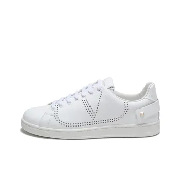 Valentino Backnet Low Top Stylish Skateboarding Shoes Men's White