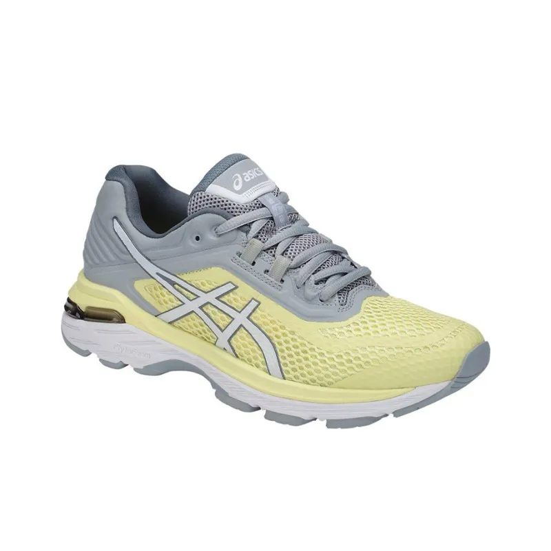 Asics Gt 2000 6 Running Shoes Women's Low Top Yellow/Gray-2