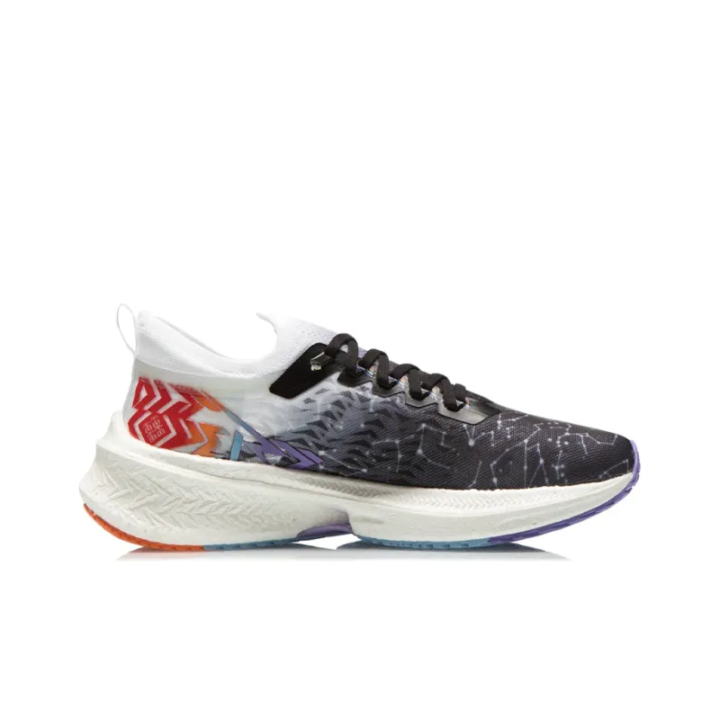 LiNing Feidian Discovery Anti Slip Wear Resistant Low Top Running Shoes Women's Black-1