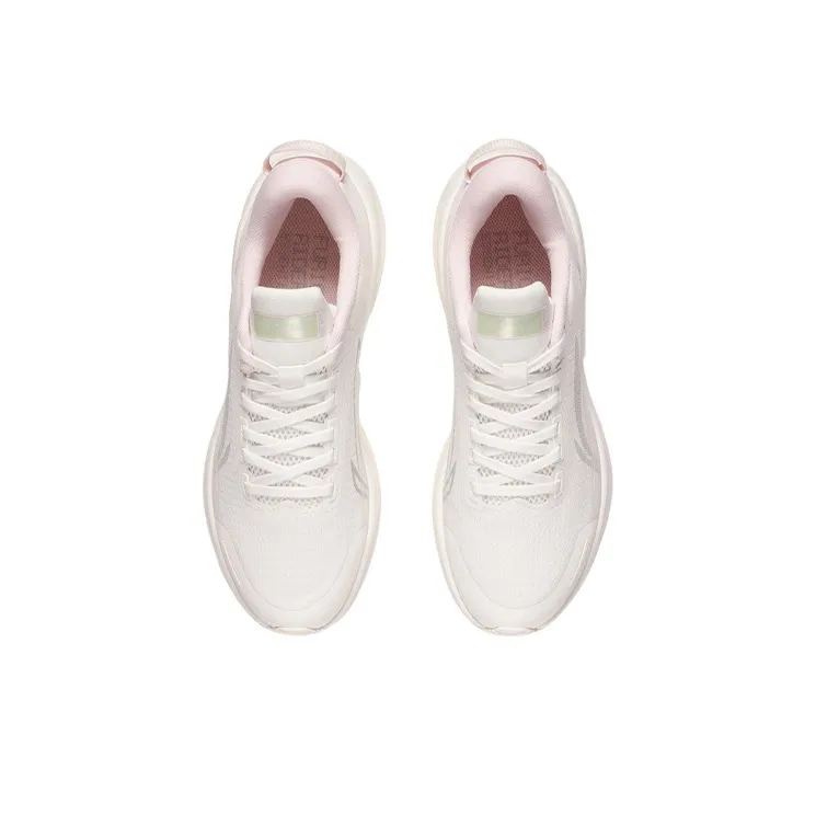 LINING Furious Rider 6.0 Essential Running Shoes Women's Low Top Mist White-3