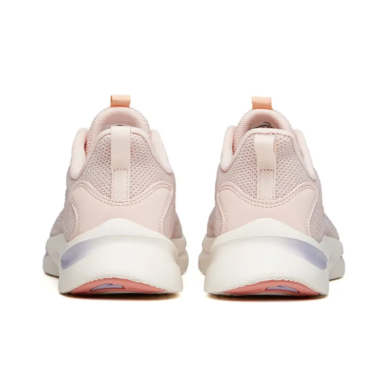 Anta Running Collection Breathable Low Top Running Shoes Women's Pink-3