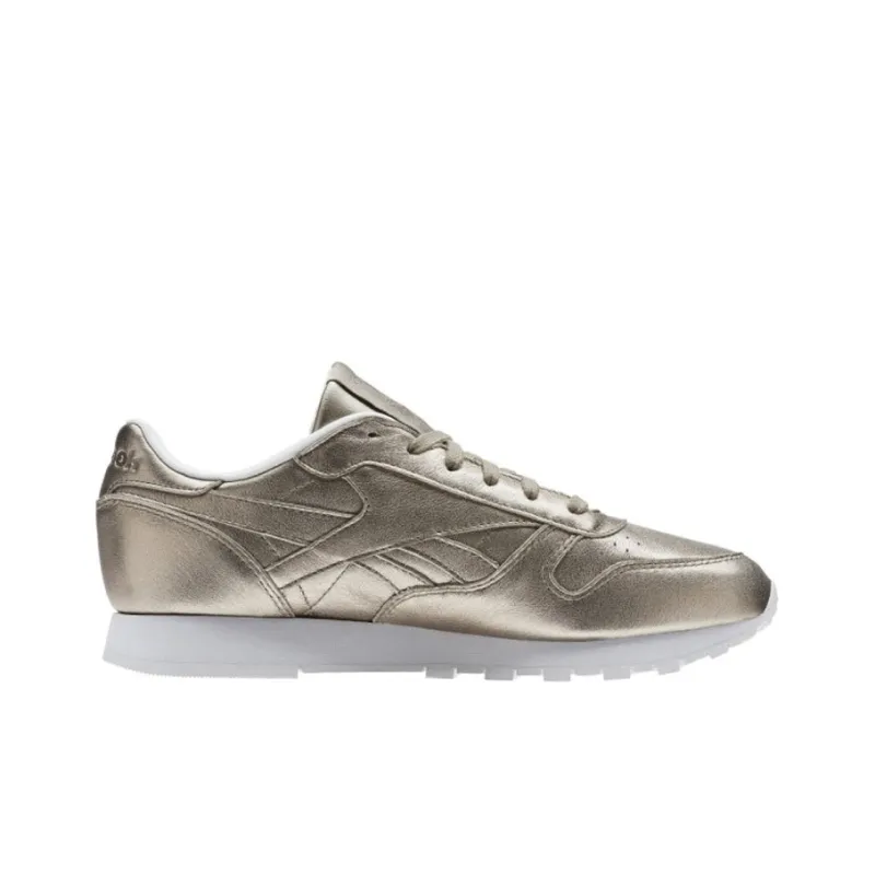 Reebok Classic Leather Melted Metal Pearl Metallic Women's-1