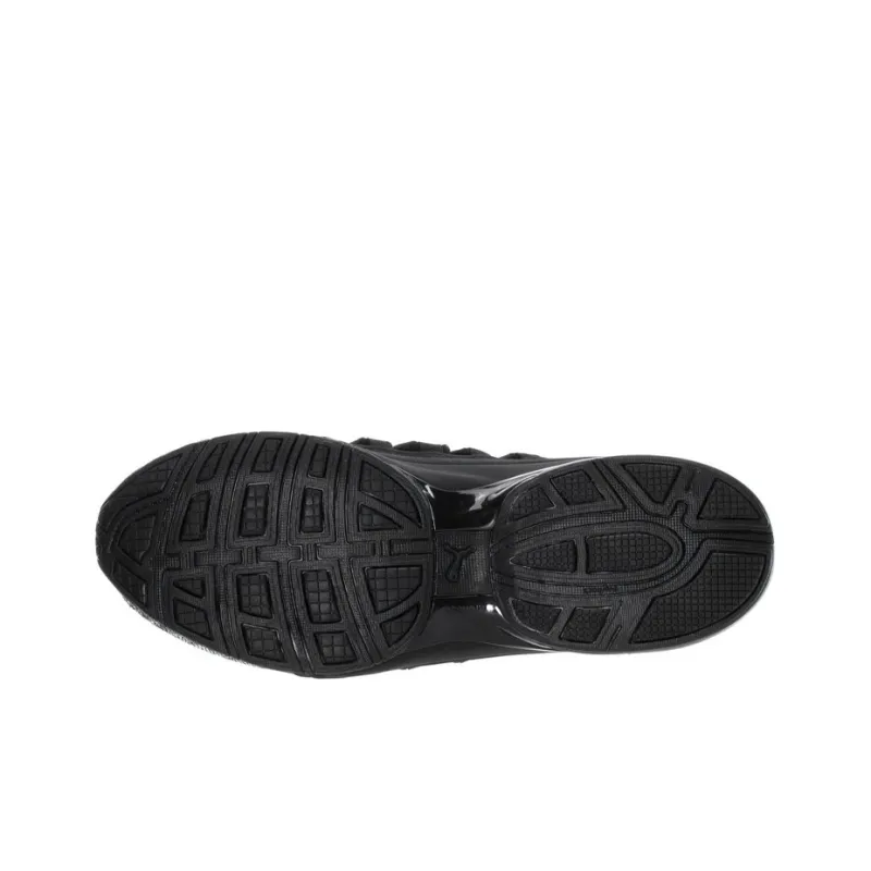 PUMA Axelion Anti-Slip And Wear-Resistant Breathable Low-Top Running Shoes Men's Black Gray White-4
