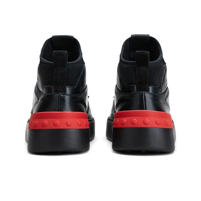 TOD'S Cushioning, Wear Resistant Running Shoes Men's Black-3