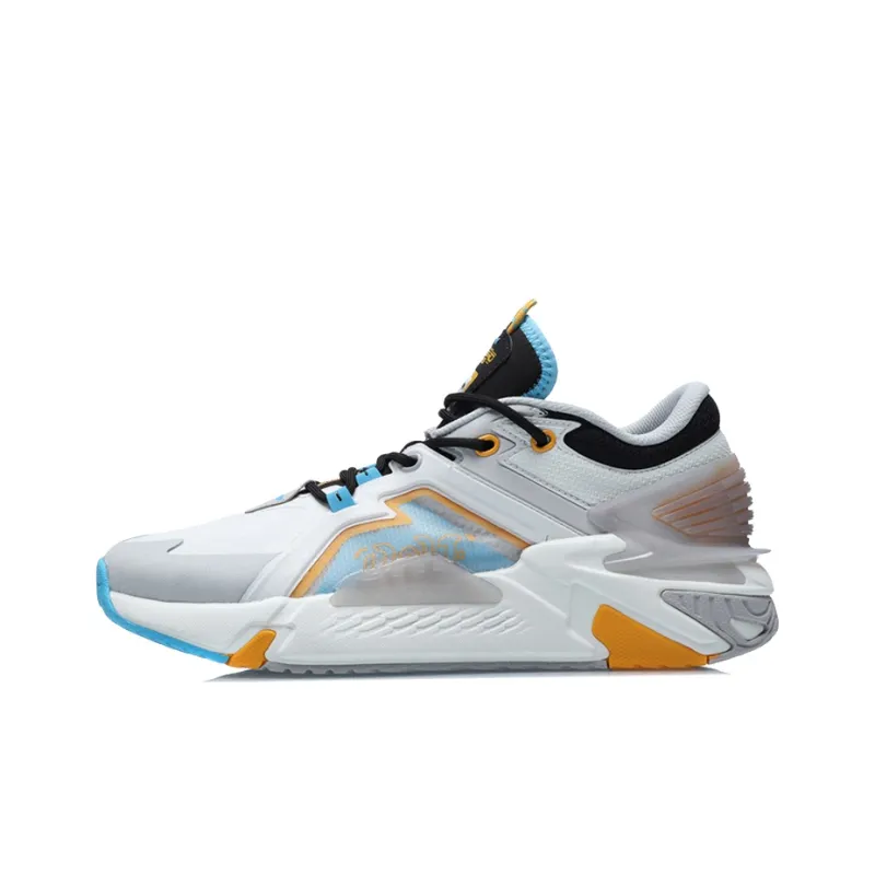 LiNing 001 Ti Low Top Running Shoes Unisex Gray Blue-0