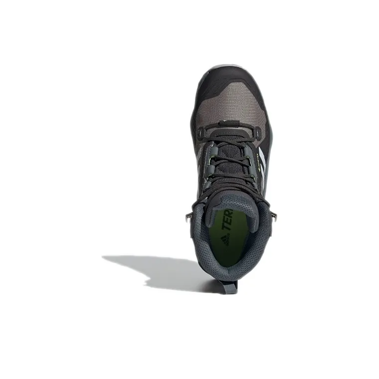 Adidas Terrex Swift R3 Mid Gore-Te Anti-Slip Wear-Resistant Mid-Top Hiking Shoes Women's Black Gray Color-4