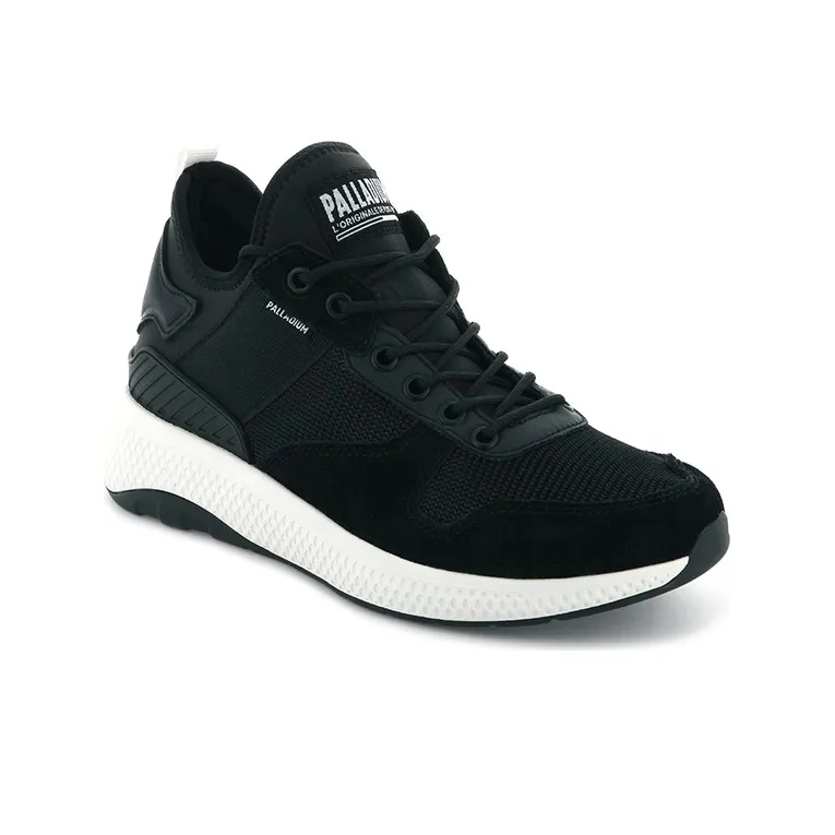 Palladium Ax Eon Army Run Wear-Resistant Slip-Resistant Low-Top Running Shoes Women's Black-2