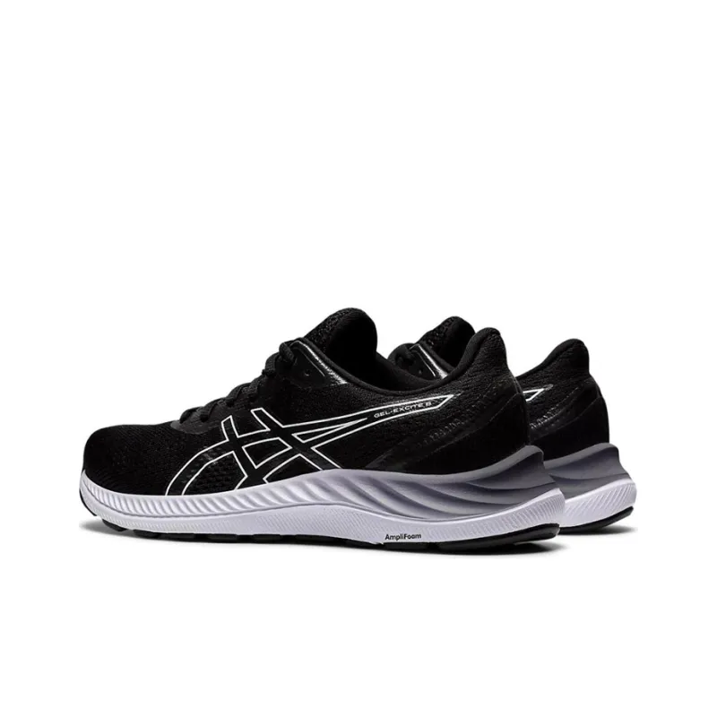 Asics Gel Excite 8 Black White Women's Wide-2