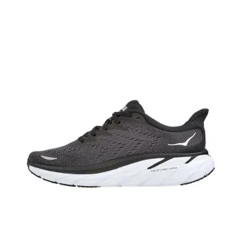 HOKA ONE ONE Clifton 8 Black White Women's