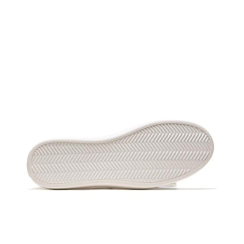 Anthony Miles Stylish Skateboarding Shoes Men's White-5