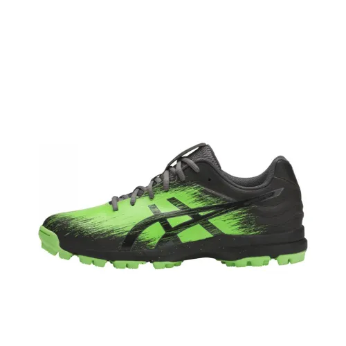 Asics Gel-Hockey Running Shoes Men Low-Top Green/Black