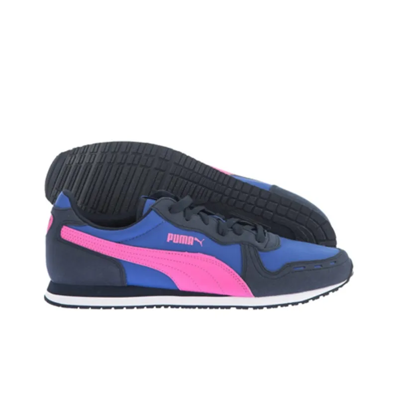 PUMA Cabana Racer Running Shoes Men Low-Top Black/Blue/Pink-3