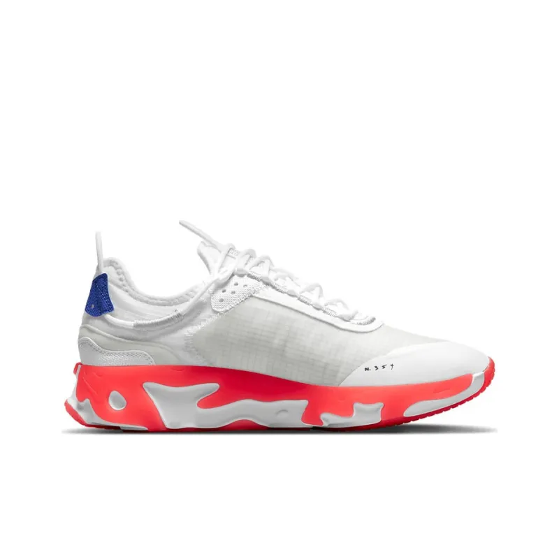 Nike React Live 'White Bright Crimson'-1