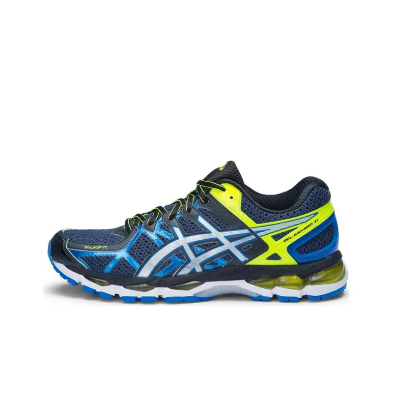 Asics Gel-Kayano 21 Running Shoes Men Low-Top Blue/Silver-0